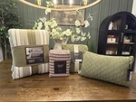 Bundle Deal- Jeremiah Brent Home Textured Stripe Cotton Comforter Bedding Set. Fixed Price $195.00.