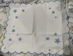$155 Matouk Italy New 1PC Boudoir Sham Stars 600TC Percale Milano Cloud Embroide. Fixed Price $75.00.