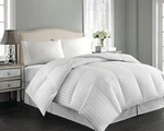 Hotel Grand White Down Comforter 650 Fill Power Classic Solid Queen Elegant Set. Fixed Price $289.00.