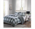Madison Essentials Parkston 3M Comforter Set Grey Twin/twin Xl. Fixed Price $75.00.