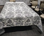California Kind Comforter Shams Set Estate Croscill Blues Gray Cream 106 X 72. Fixed Price $75.00.