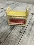 White Twin Or Bunk Beds Calico Critters Sylvanian Families Epoch No Ladder. Fixed Price $12.60.