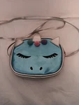 Stella And Max Kidz Silver Blue Unicorn Cross Body Bag Has Yeti On Back. Fixed Price $9.50.