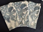 Pottery Barn Blue Paige W/ Birds 3 Standard Shams & King Duvet Cover Set Of 4. Fixed Price $99.99.