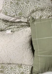 Threshold Floral Printed Comforter Set Green, 5 Piece As Shown Great. Fixed Price $43.30.