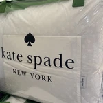 Kate Spade 4 Piece Twin/twin Xl White Mega Bundle Dots Comforter Bedding Set. Fixed Price $130.00.