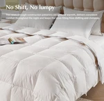 Pacific Coast Goose Feather Down Twin Comforter Ultra Soft Breathable Open Box. Fixed Price $100.30.