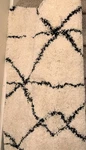 Project 62 5'X7' Geometric Design Annenberg Eyelash Woven Area Rug - Shag Cream. Fixed Price $73.60.