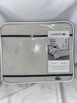 Lacoste 100% Cotton Duvet Set Avoriaz Taupe Twin/twin Xl. Fixed Price $69.00.