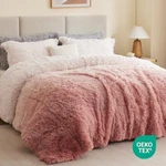 Intelligent Design Blush Long Shaggy Faux Fur Comforter Set Twin/ Xl. Fixed Price $129.99.