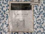 Set Of Croscill Classics Bonnie Blue Window Scarf Valances 43X 216 Inches New. Fixed Price $99.00.