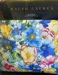 Ralph Lauren Ashlyn Blue Floral F/q 3PC Comforter Set Beautiful Nip Free Bouns. Fixed Price $524.72.