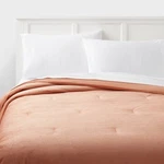 Room Essentials Twin/twin Extra Long Corduroy Plush Comforter Copper. Fixed Price $44.00.