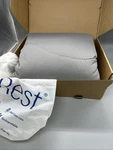 Rest Evercool Cooling Comforter, King /cool Gray. Fixed Price $119.00.