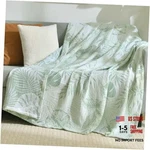 100% Cotton Muslin Throw Blanket Queen 90"X92", Vintage Indoor And Outdoor. Fixed Price $83.98.