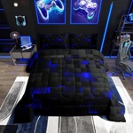 Transform Your Teen Room With Bold Geometric Bedding Queen Comforter Set. Fixed Price $74.99.