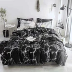 Pureant Black Marble Comforter Sets Queen And White Bedding Comf.... Fixed Price $55.76.