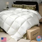 Beautyrest Goose Down Fiber Comforters Queen Size Extra Warmth 100 Cotton. Fixed Price $198.05.