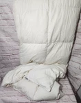 Charter Club Level 4 Vail European Down Twin Comforter 60 X 80" White Clean. Fixed Price $38.89.