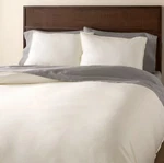 3PC King Solid Duvet Cover Set Sour Cream - Hearth & Hand. Fixed Price $50.00.