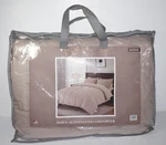 Modern Elegance Down Alternative Comforter Taupe Sand Tan Queen Size Blanket. Fixed Price $19.49.
