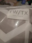 Simply Essential 2 Piece Garment Washed Comforter Set Size Twin/xlong New. Fixed Price $17.00.