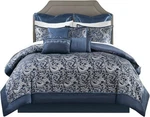 Madison Park Essentials Cadence 24-PIECE Complete Comforter Set With Sheets And. Fixed Price $129.99.