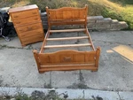 1950S Virginia House Covered Wagon Bedroom Set. Fixed Price $800.00.