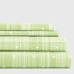 4 Piece Queen Bedding Set (moss Polka) - Sleep Better Than Ever With These Ul.... Fixed Price $29.45.