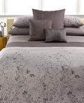 Calvin Klein Jardin Dusk Queen Comforter Rare Indochine Vtg Gray Purple Floral. Fixed Price $350.00.