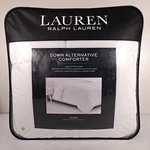 Lauren Ralph Down Alternative Comforter Full/queen 90X92" Inch. Fixed Price $149.95.