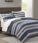 Comfort Spaces Wallace Complete Bed +sheet Set - Navy/red King Nwt Package. Fixed Price $46.97.