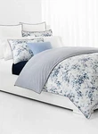 Ralph Lauren Annie Reversible Floral/stripe Comforter 3-PC Queen $420 Cotton. Fixed Price $200.00.