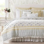 Madison Park Dawn 100 Cotton Shabby Chic Comforter Set-modern Cottage Design. Fixed Price $181.20.