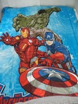Jay Franco Marvel Avengers Team 4 Piece Twin Bed Set Reversible Comforter Sheets. Fixed Price $29.99.
