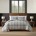 100 Cotton Percale Comforter Set Reversible Pillow Sham Lodge Style Bedding New. Fixed Price $85.74.