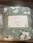 New Laura Ashley Wisley Floral Sage Cream Full/queen Comforter & Shams Set. Fixed Price $140.99.
