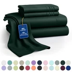 4 Piece Bed Set Microfiber Hotel Luxury Ultra Soft Deep Pocket. Fixed Price $21.99.