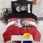 Northwest Nhl Chicago Blackhawks Comforter Sham Set Twin/twin Xl. Fixed Price $90.51.