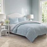 Laura Ashley - Home Decor 100 % Cotton Duvet & Sham Set. Fixed Price $119.99.