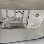 Hotel Collection Linen/modal Blend 3 Piece King Comforter Set Natural. Fixed Price $99.00.