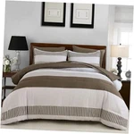 Set Size,classic Striped GIRLS,7 Pieces Queen Brown. Fixed Price $41.79.