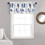 Lush Decor, Navy Rowley Birds Curtain Valance (single Panel), 18 X 52. Fixed Price $25.89.