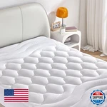 Sonive King Mattress Protector Topper, 8-21" Deep Pocket, Breathable, Soft. Fixed Price $82.91.