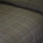 Vtg Full/queen Ralph Lauren Comforter "eccleston" Brown, Blue Plaid Italy 90X93". Fixed Price $94.50.