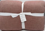 Pottery Barn European Belgian Flax Linen Waffle King Comforter Brick. Fixed Price $213.85.