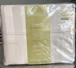 New Wamsutta Dream Zone 1000 Tc Pimacott Queen Sheet Set Stripes Taupe Authentic. Fixed Price $400.00.