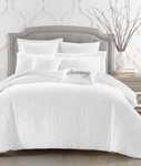 Charter Club Woven Tile 3-PC. King White Reversible Comforter Set. Fixed Price $95.00.