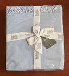Piubelle Portugal King Duvet Shams Set Blue Ruffled Edge Soft Cotton Shabby Chic. Fixed Price $116.21.