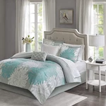 Madison Park Essentials Maible Cozy Bed In Bag Comforter With Complete Cotton. Fixed Price $155.00.